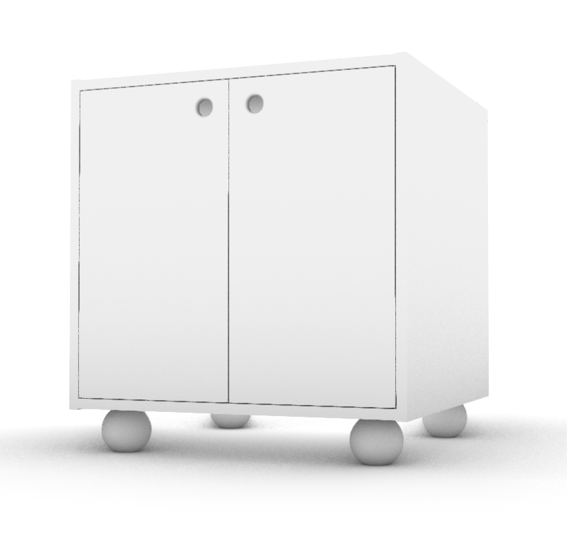 Ball shape furniture leg