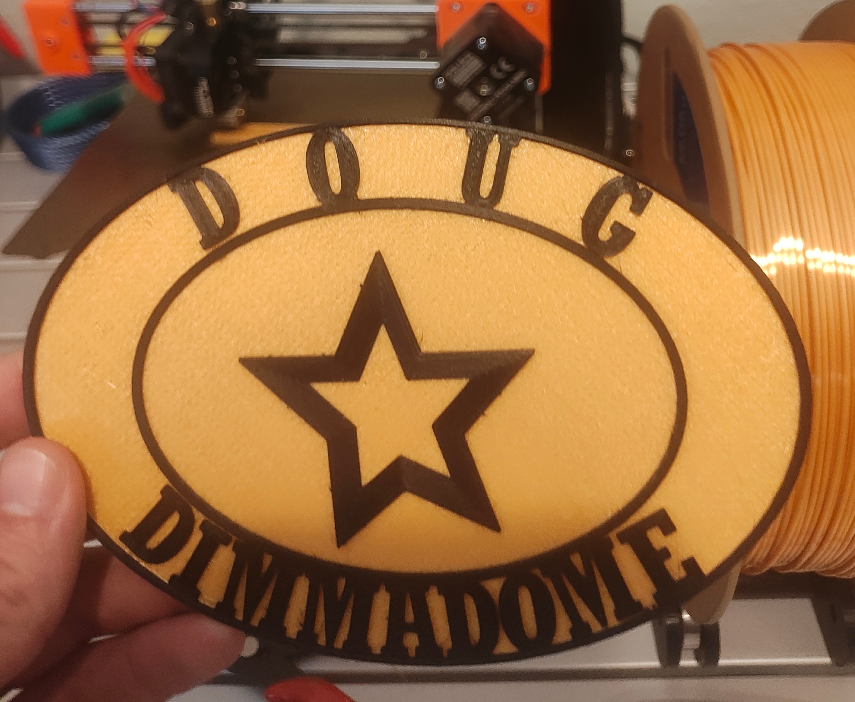 Doug Dimmadome Belt Buckle