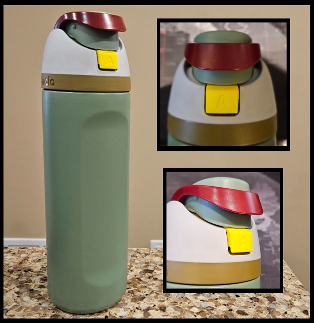 Open Button for Owala FreeSip Water Bottle