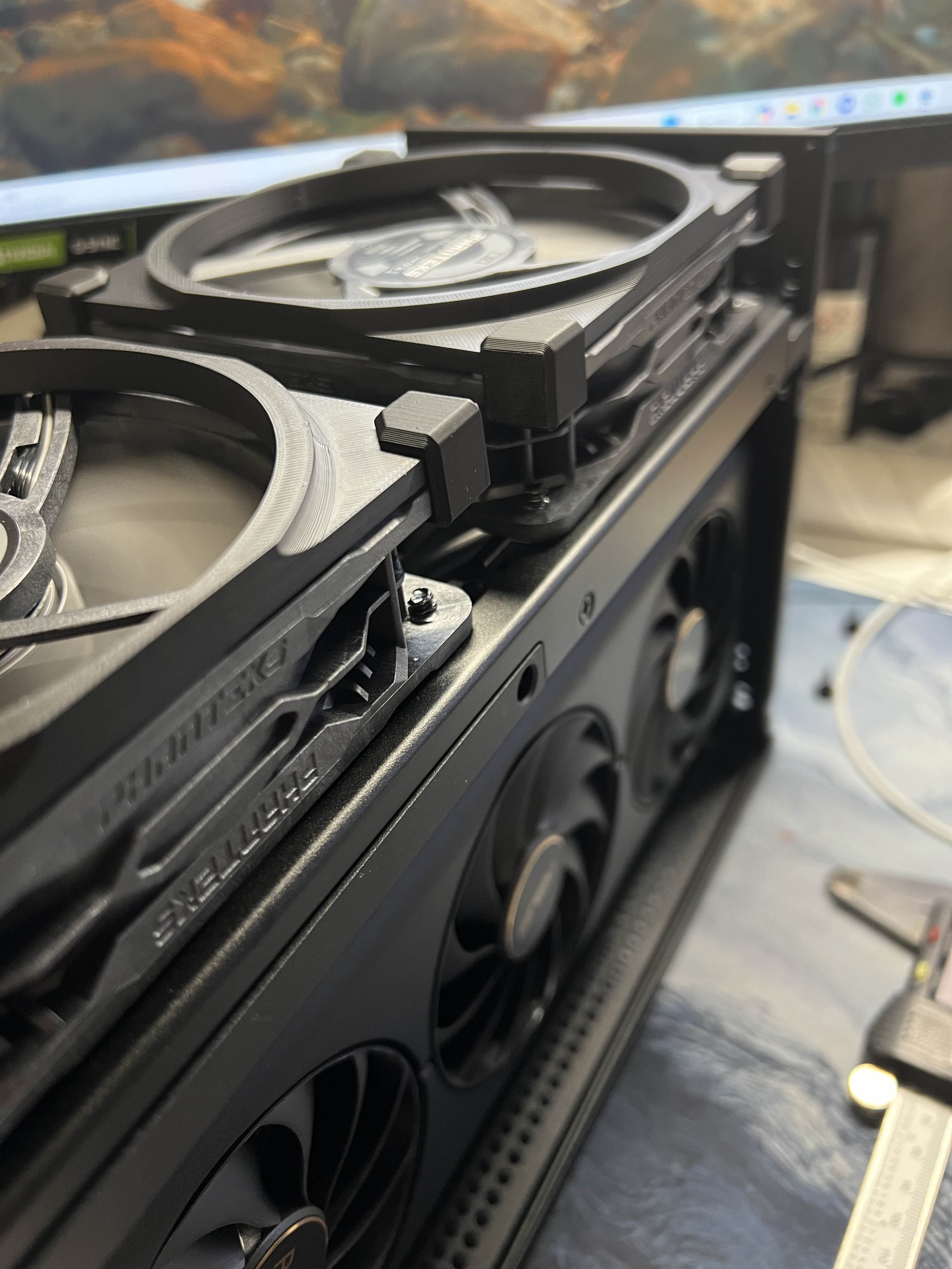 Phanteks T30 + Exhaust fan duct clip