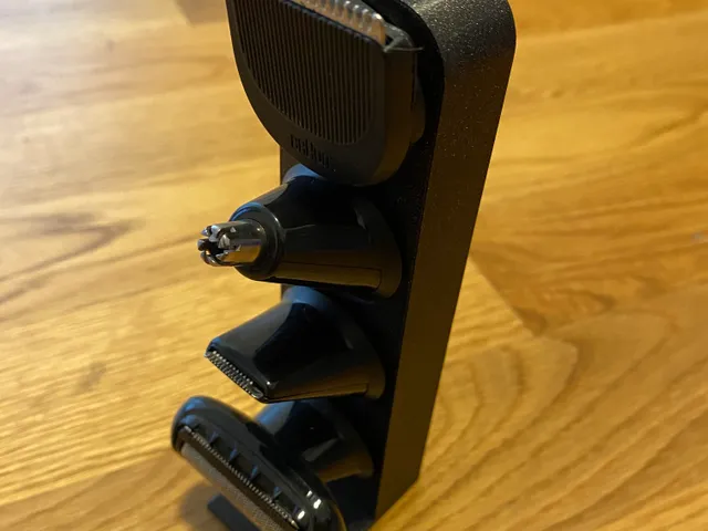Stands for Braun Razor/Trimmer/Groomer and Accessories (Ablagen für Braun Haarschneider und Zubehör)