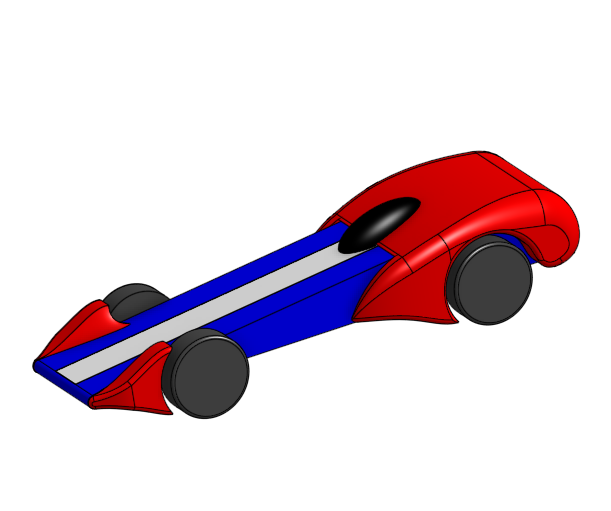 Basic Pinewood Derby Car