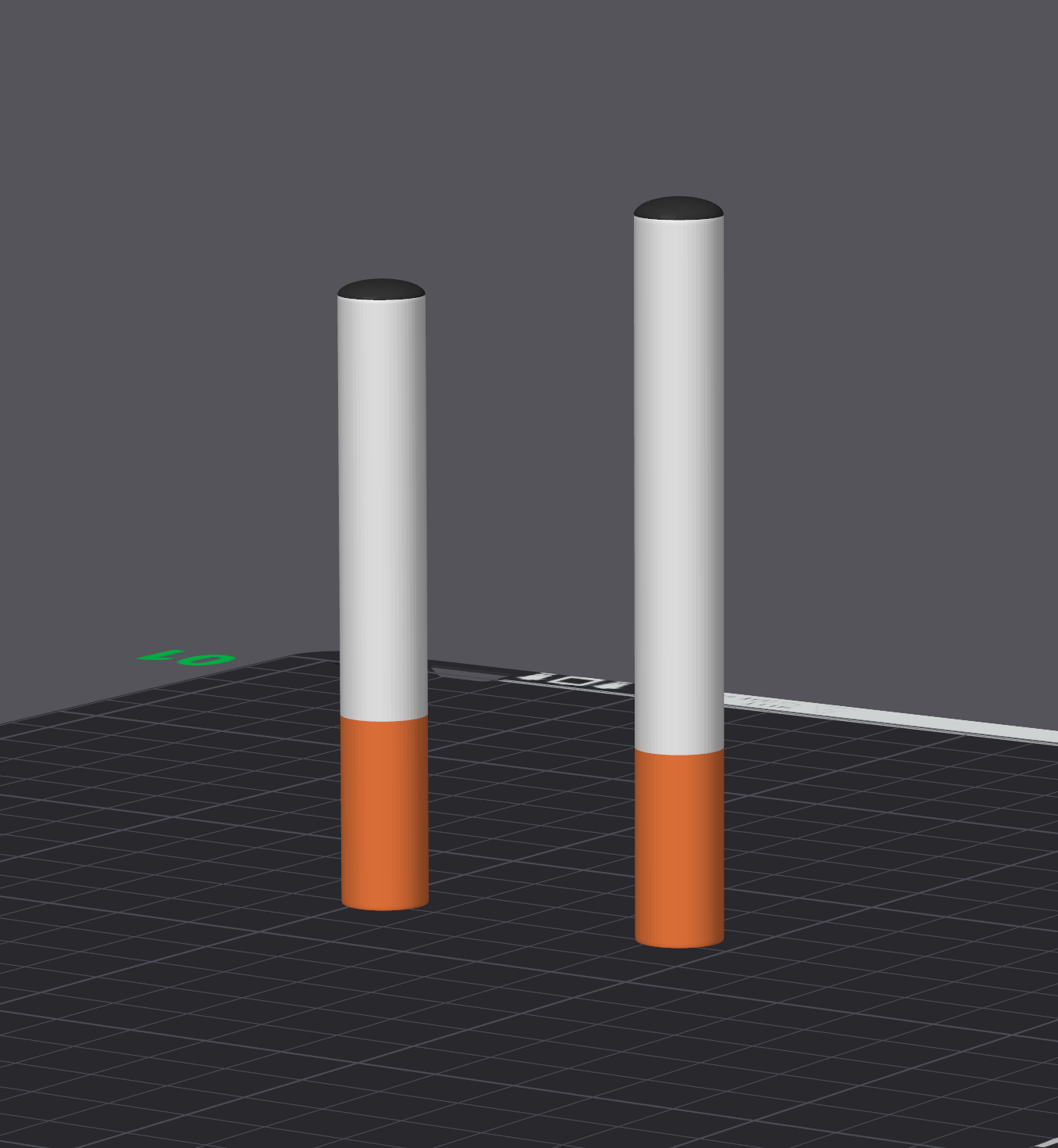 Fake cigarettes 72mm & 84mm