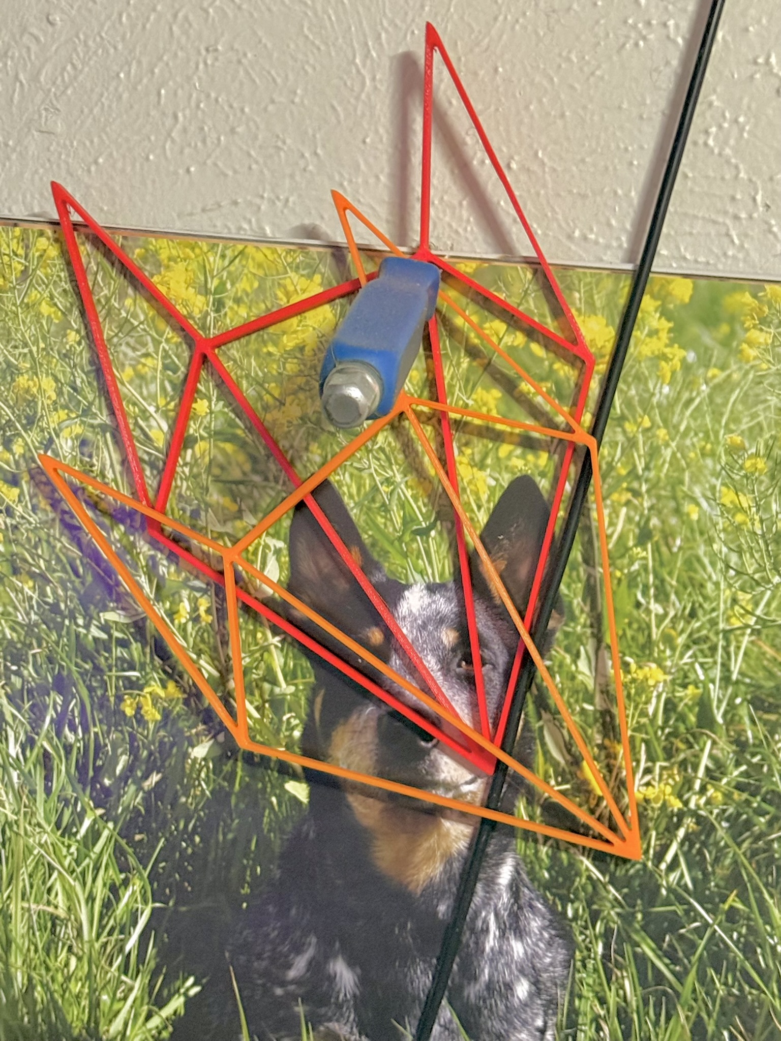 Miniatura 2 do modelo 3D RynDTX Geometric Fox Logo