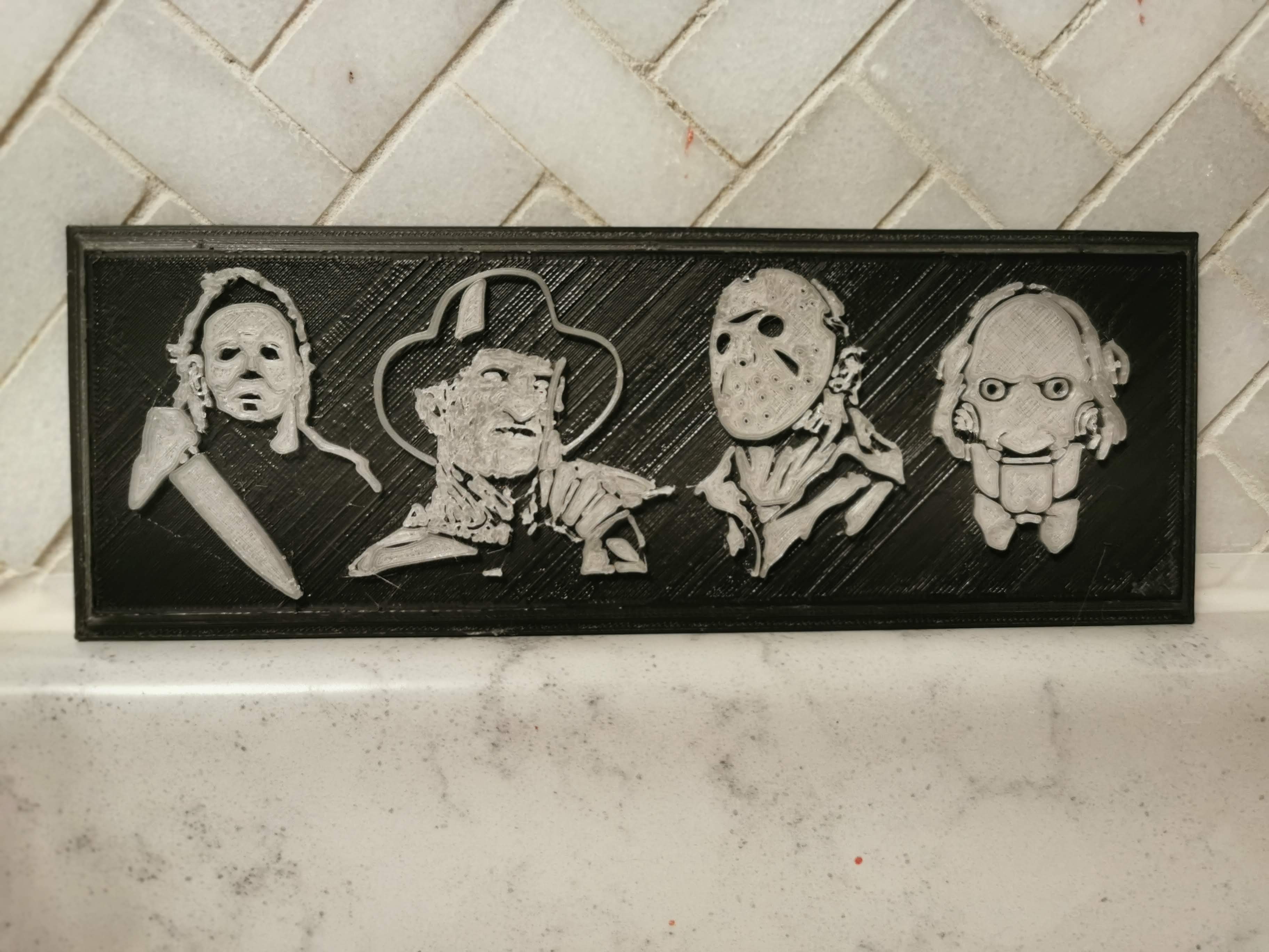 Horror Plaque