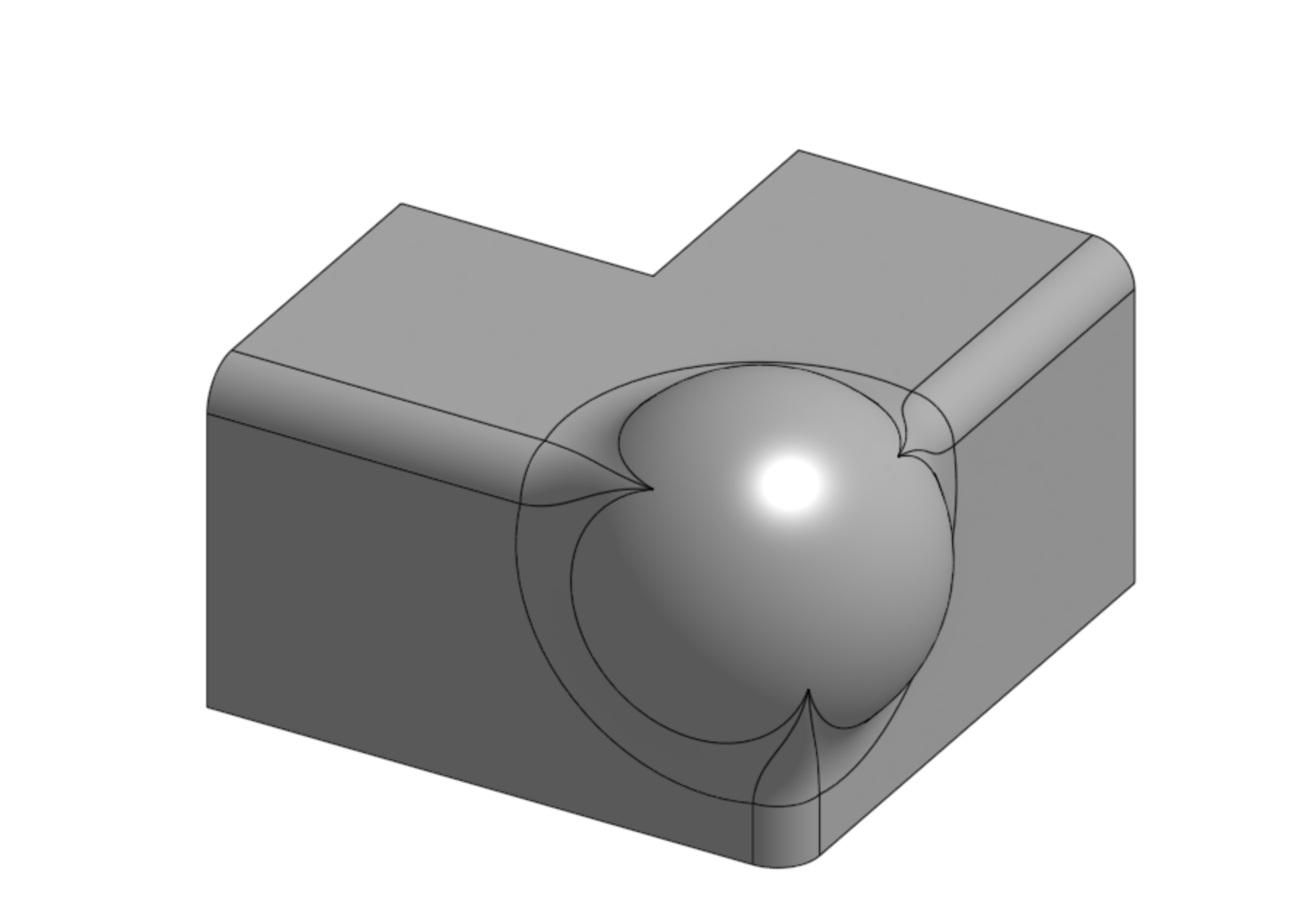 Miniatura 2 do modelo 3D Table Corner Guard/Cushion