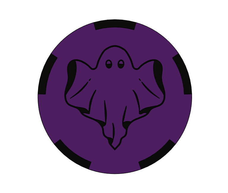 Miniatura 2 do modelo 3D ghost boo chip