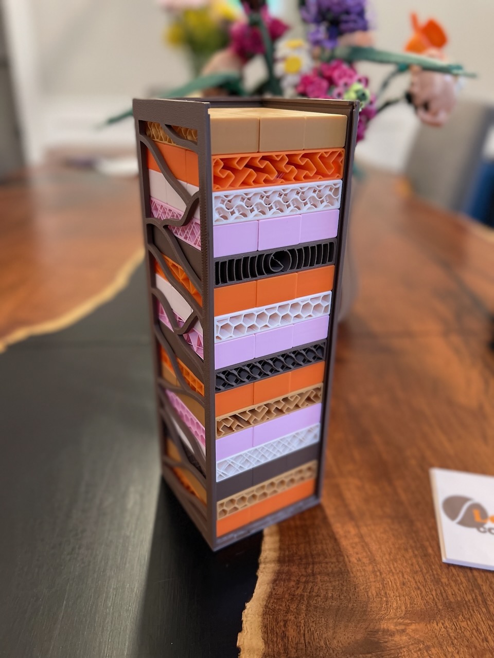 Stacking Block Game with Customizable Box — thumbnail 3