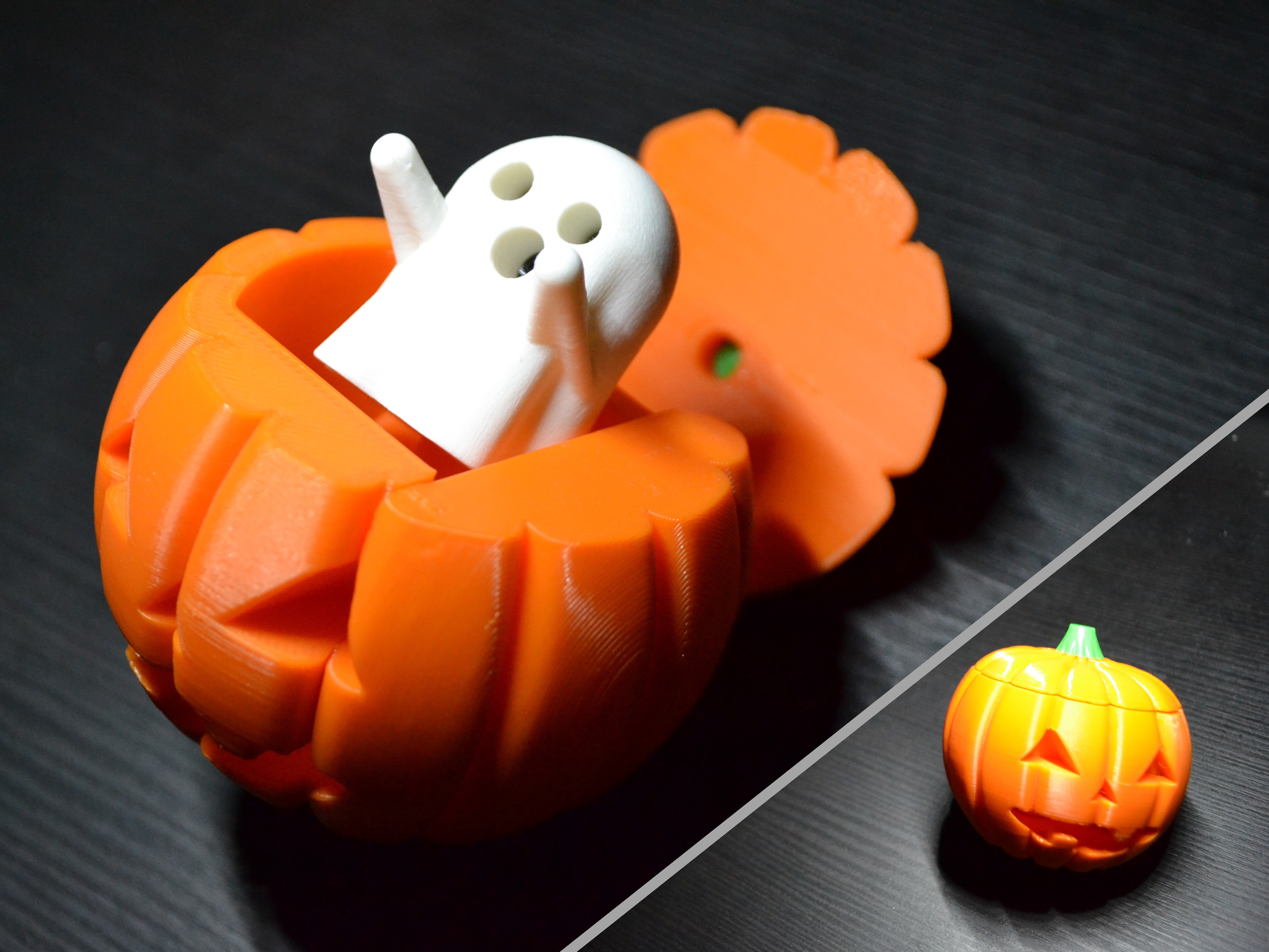 Pop-up Ghost Jack-o'-lantern - Halloween Pumpkin