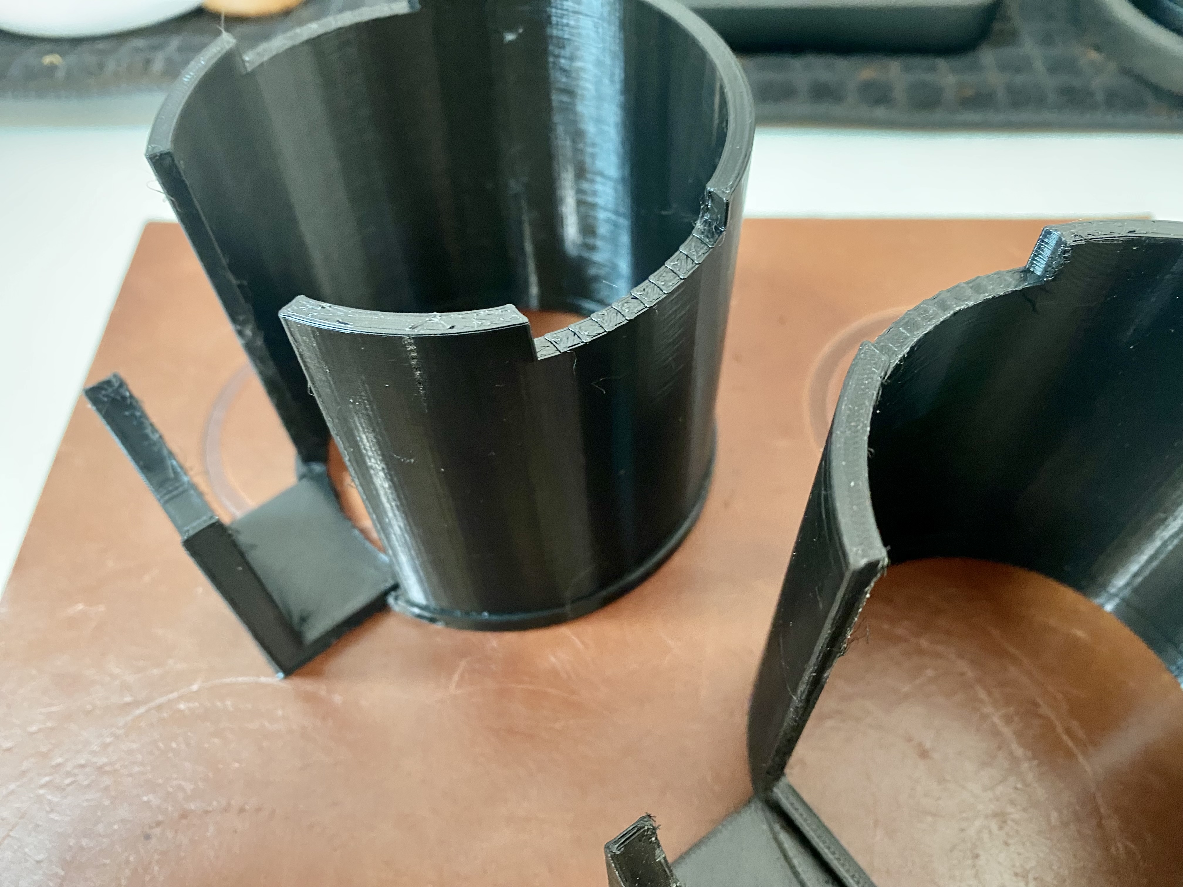 foldable stand for la marzocco linea mini portafilters