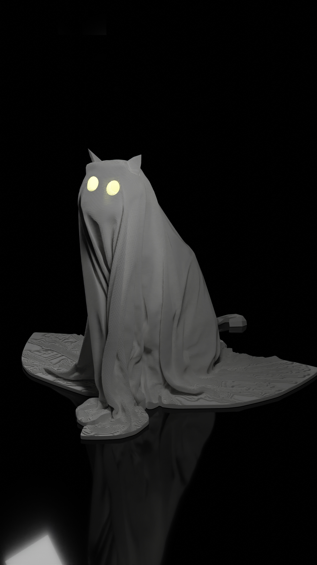 Boo The haloween kitten by Srijan Chandrakar Download free STL model