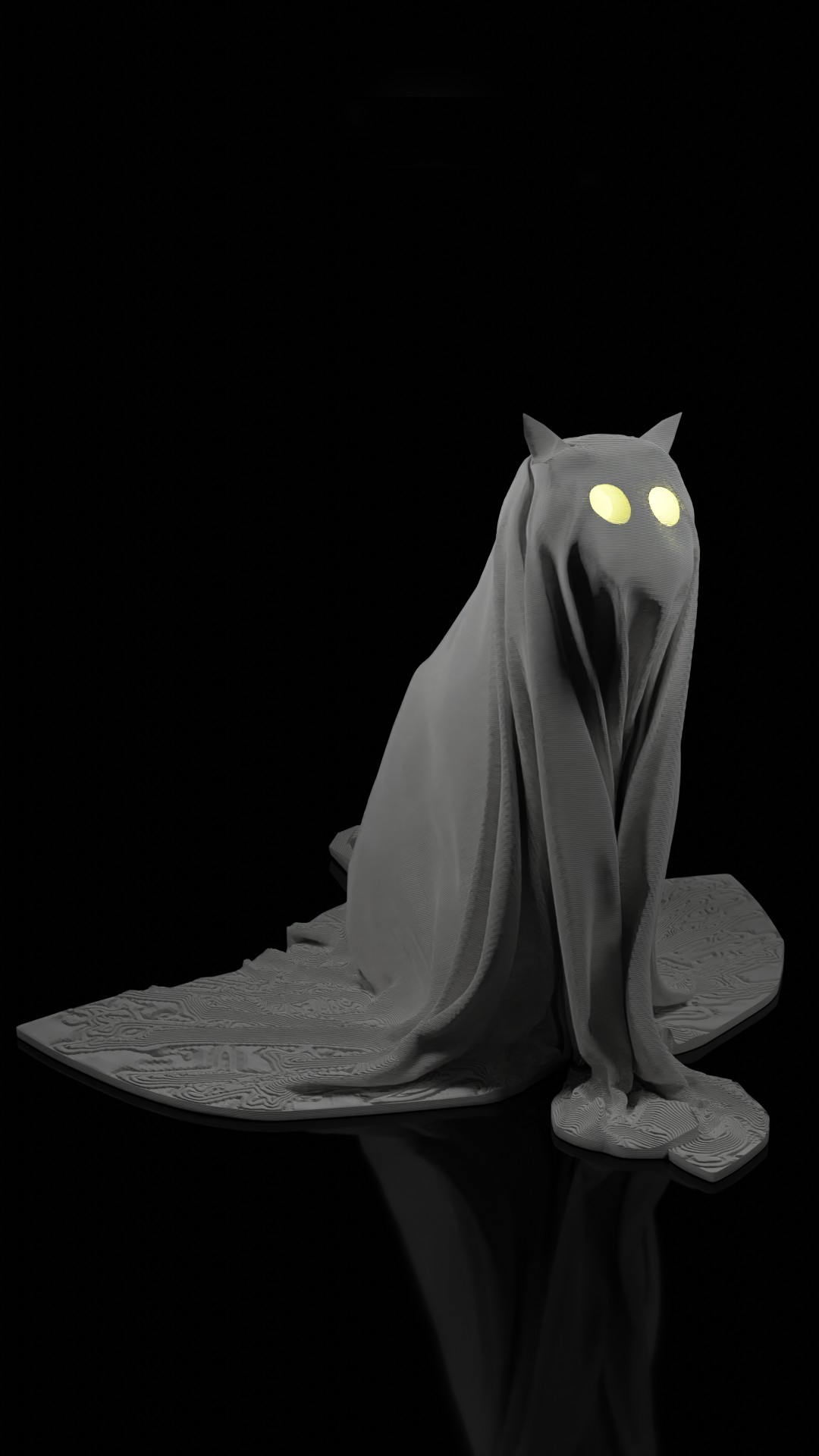 Boo The haloween kitten by Srijan Chandrakar Download free STL model