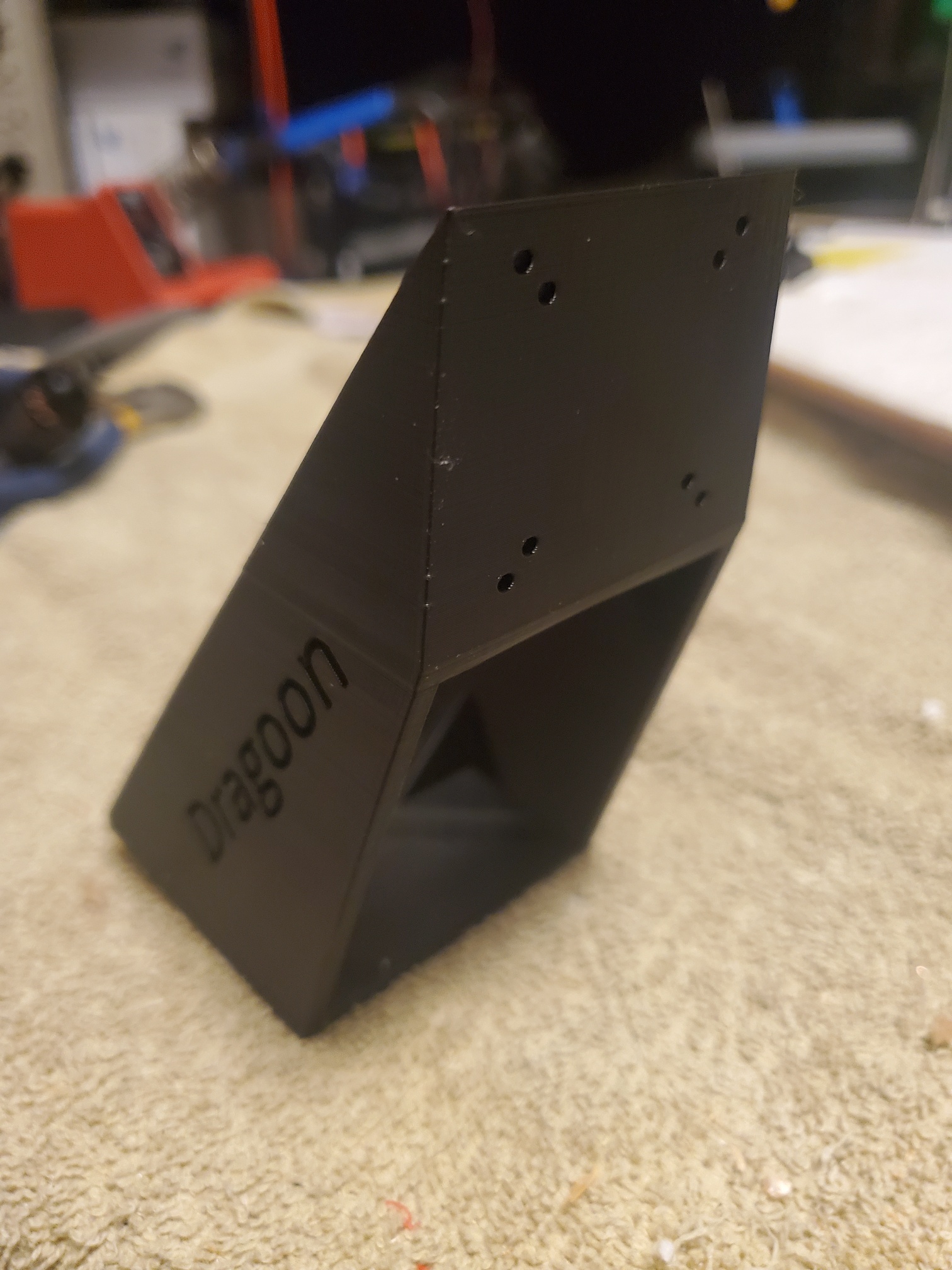 Dragoon solid motor mount - 20mm