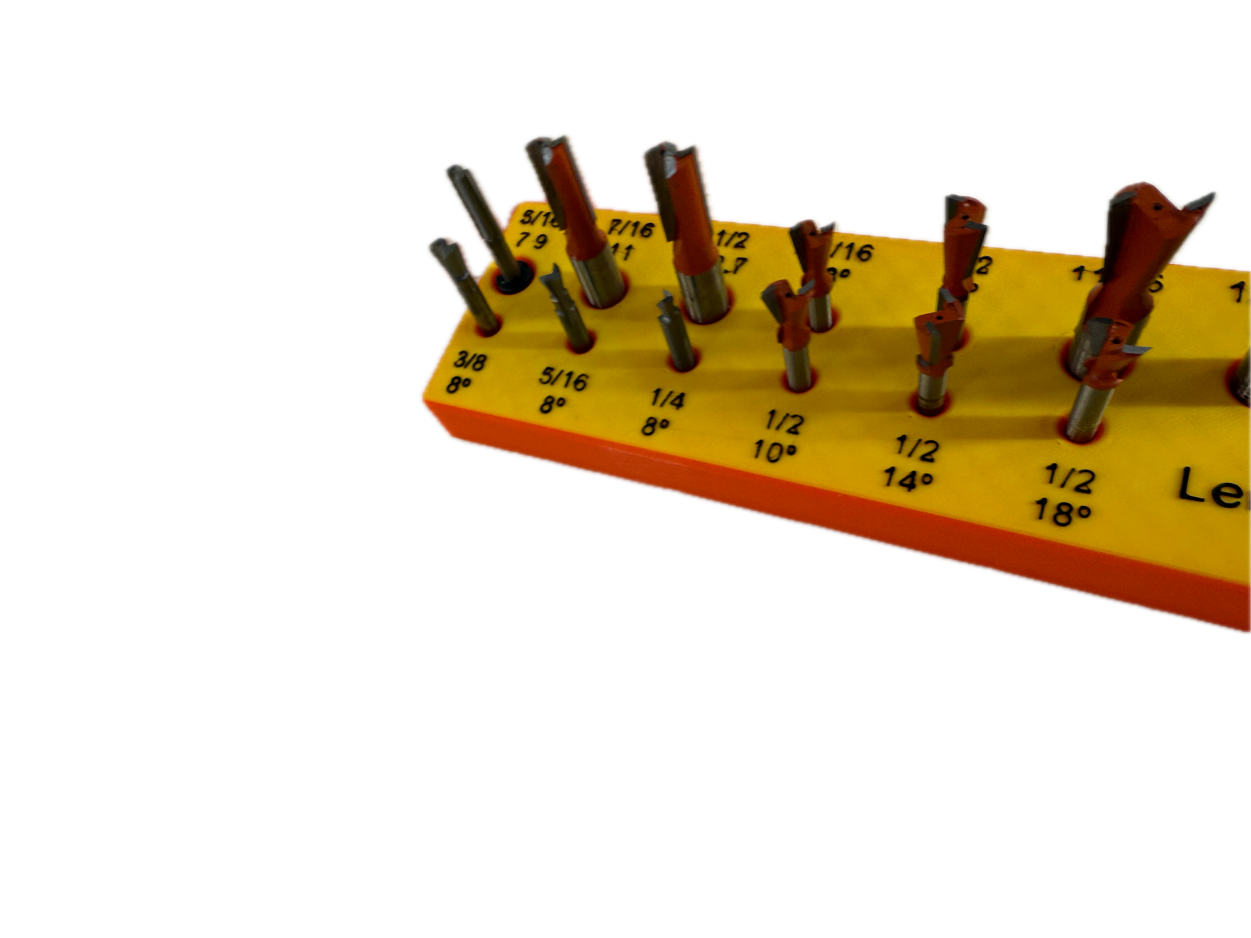 Miniatura 4 do modelo 3D Gridfinity Router Bit storage trays