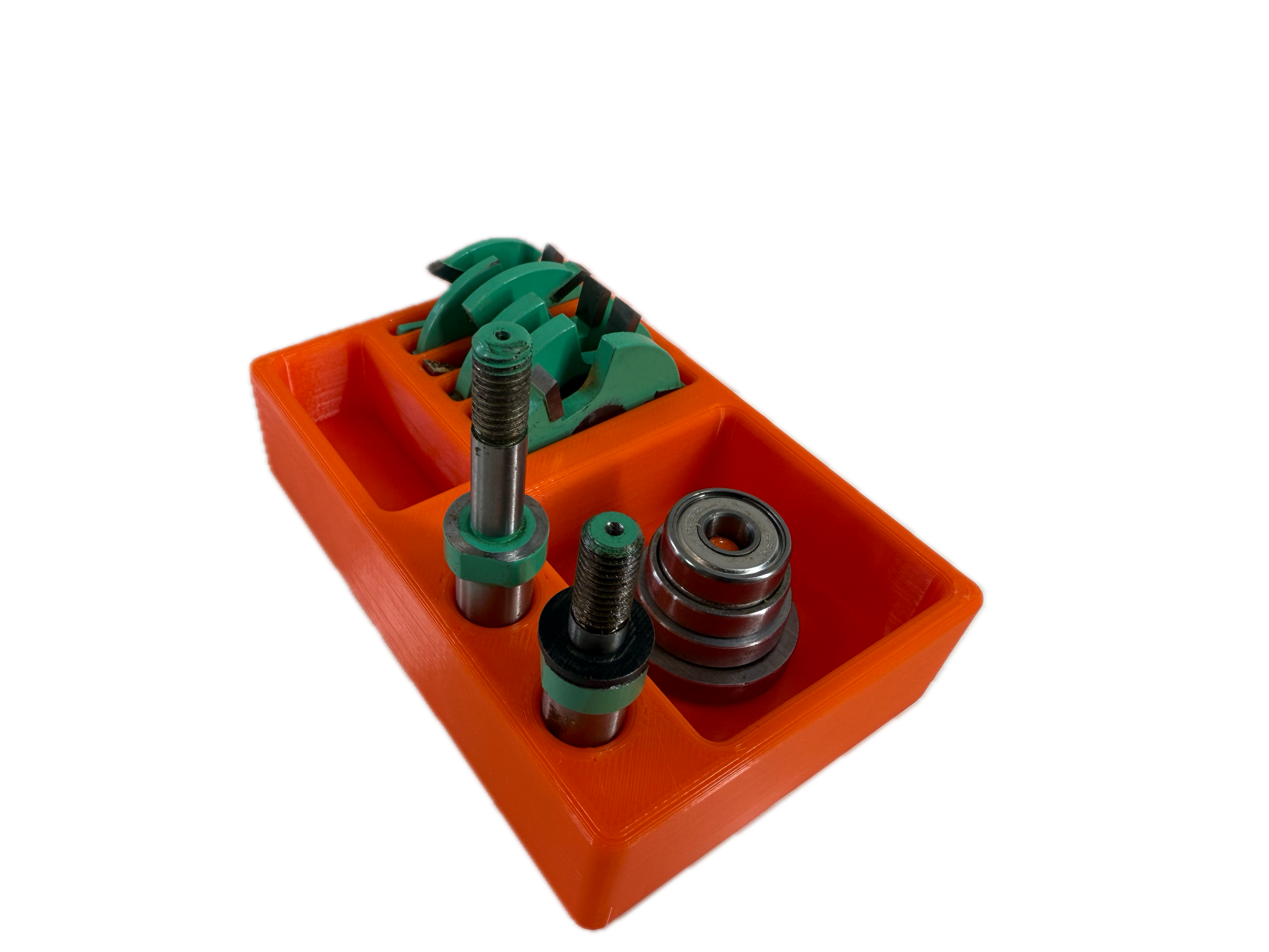 Miniatura 5 do modelo 3D Gridfinity Router Bit storage trays