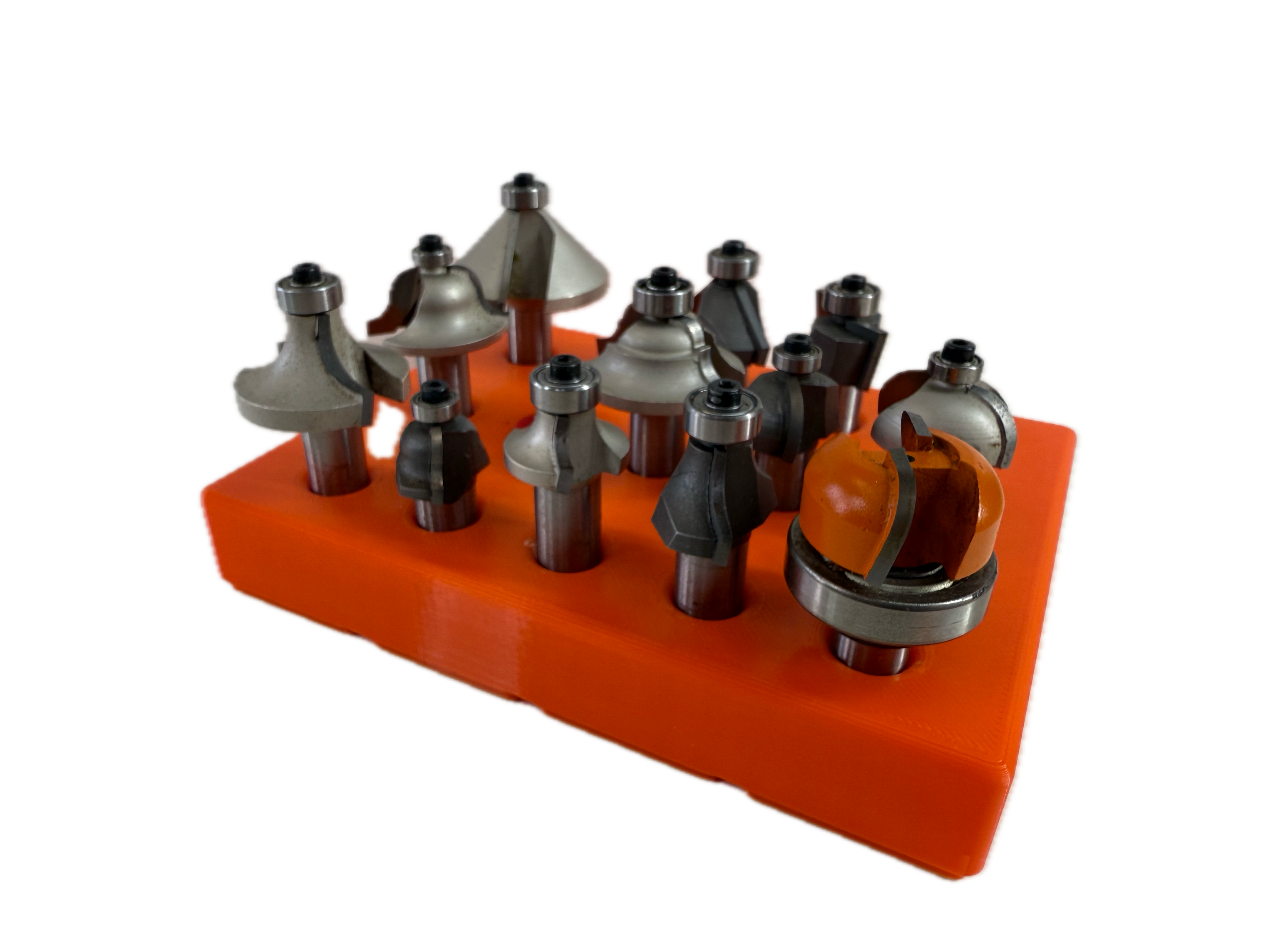 Miniatura 3 do modelo 3D Gridfinity Router Bit storage trays