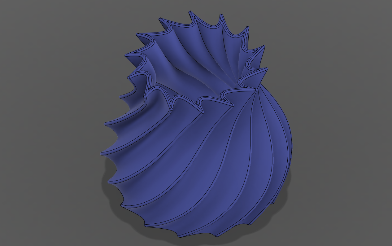 Twist & Tidy Vase - Spiral Designer Vase & Stationery Holder
