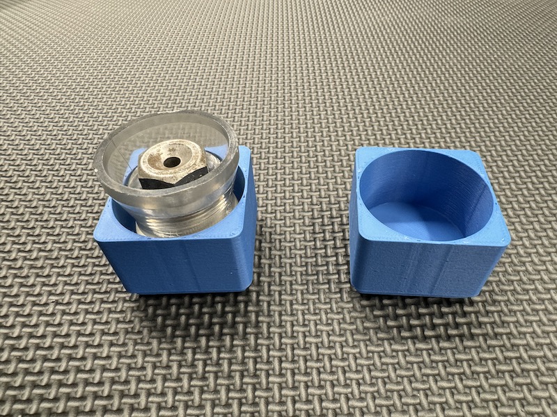 Gridfinity Holder for Drilling Cup