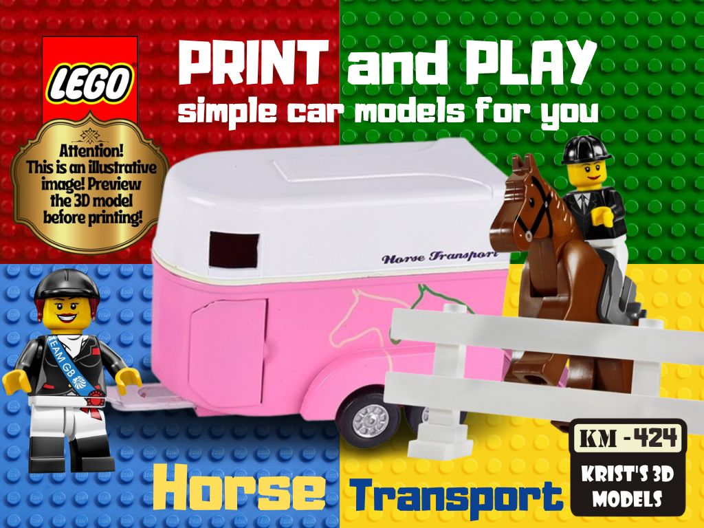 LEGO Horse Transport