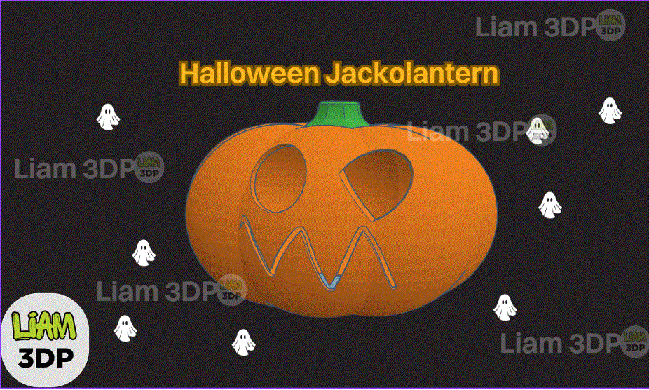 Halloween jackolantern lamp V1.0