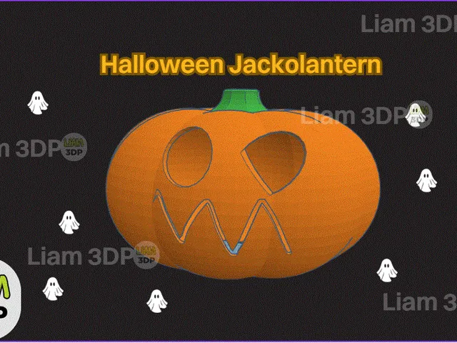 Halloween jackolantern lamp V1.0