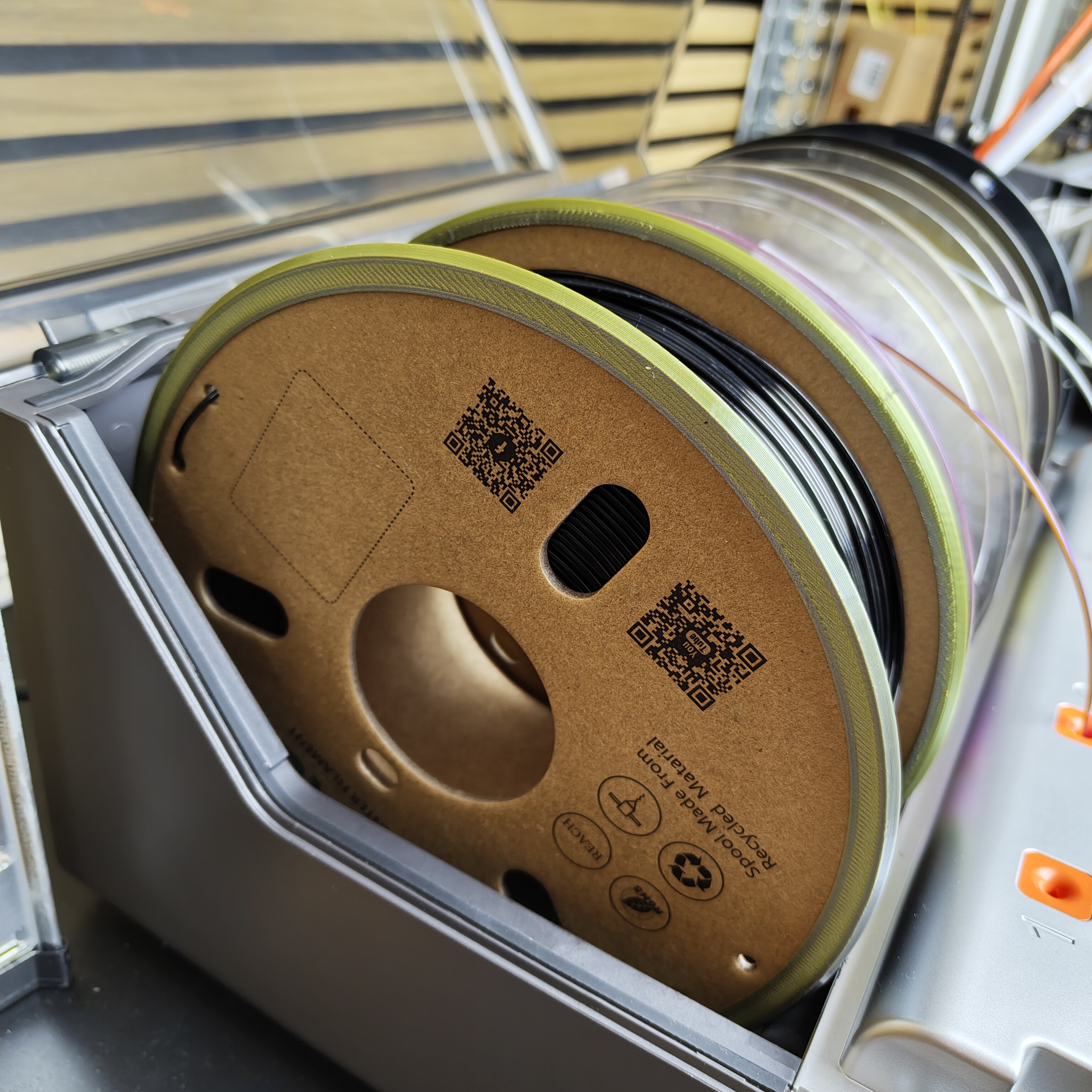 Cardboard Spool Adapter Ring