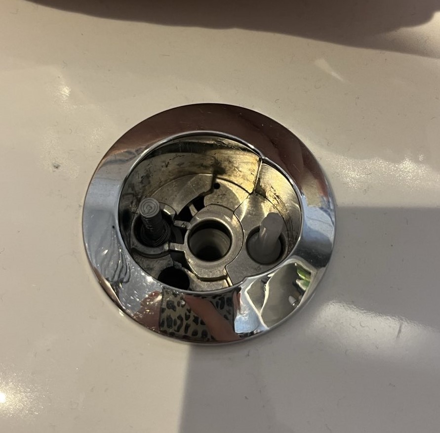 ROCA internal button mechanism
