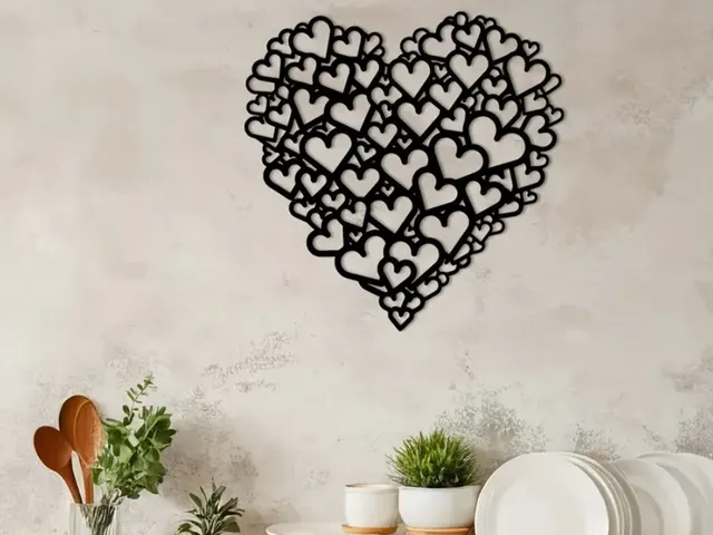 Large Heart Wall Art