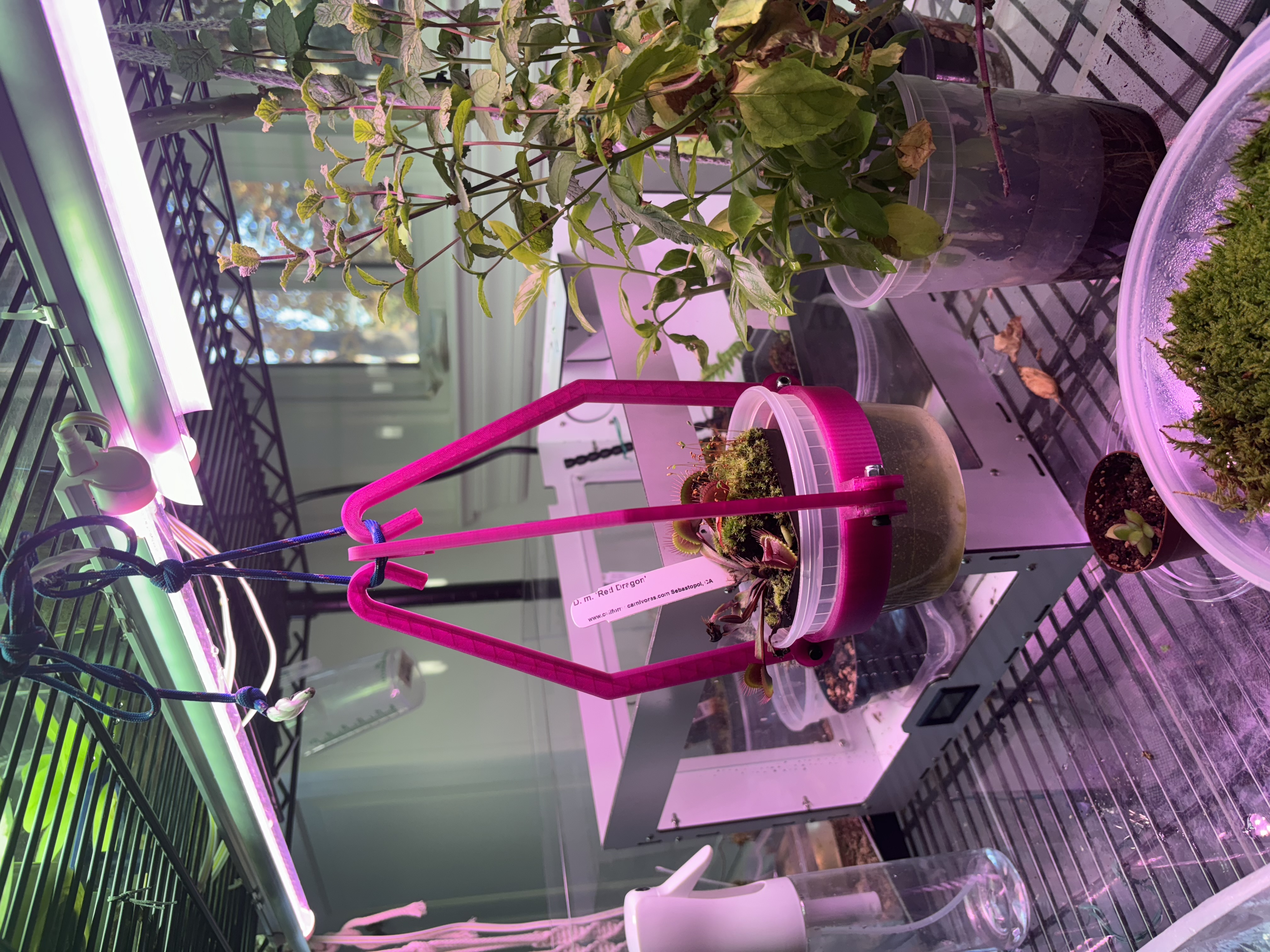 pivot arm plant hanger