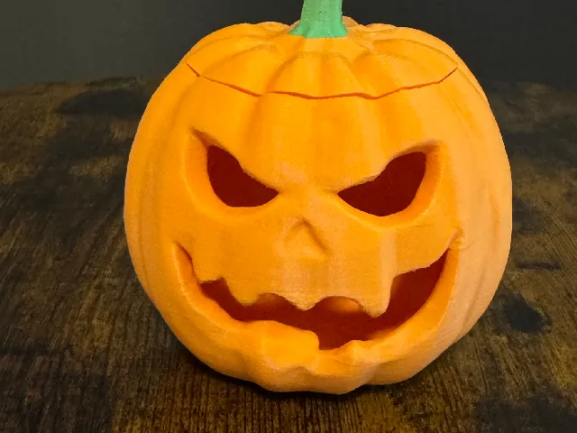 Kürbis Süßigkeiten Topf / pumpkin candy pot