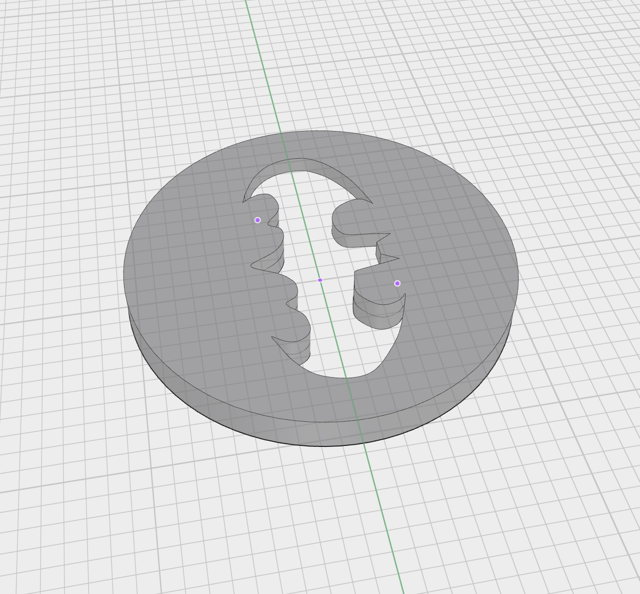 Miniatura 2 do modelo 3D Batsignal for projectors