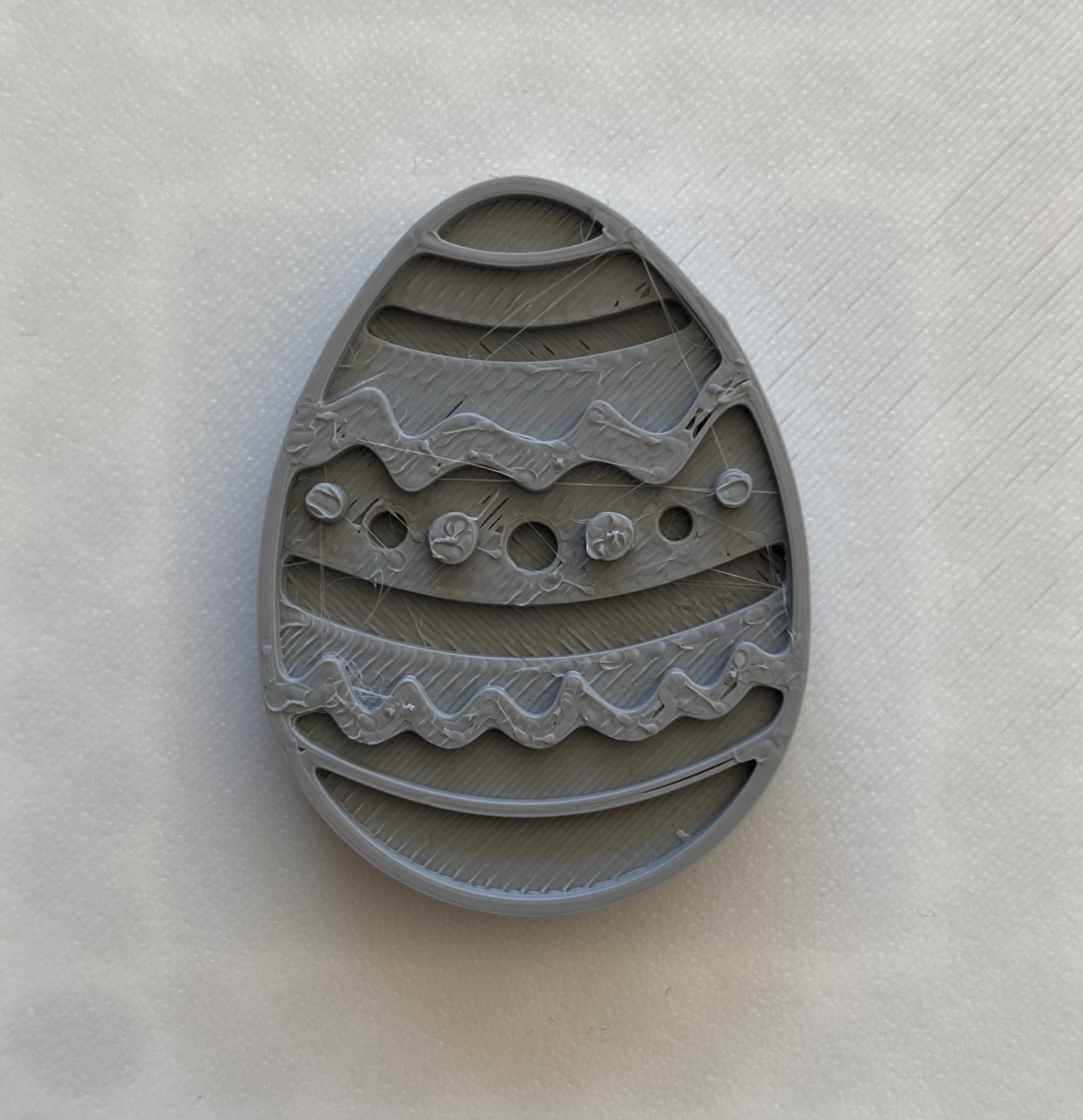 Miniatura 6 do modelo 3D Tic, tac, toe easter edition