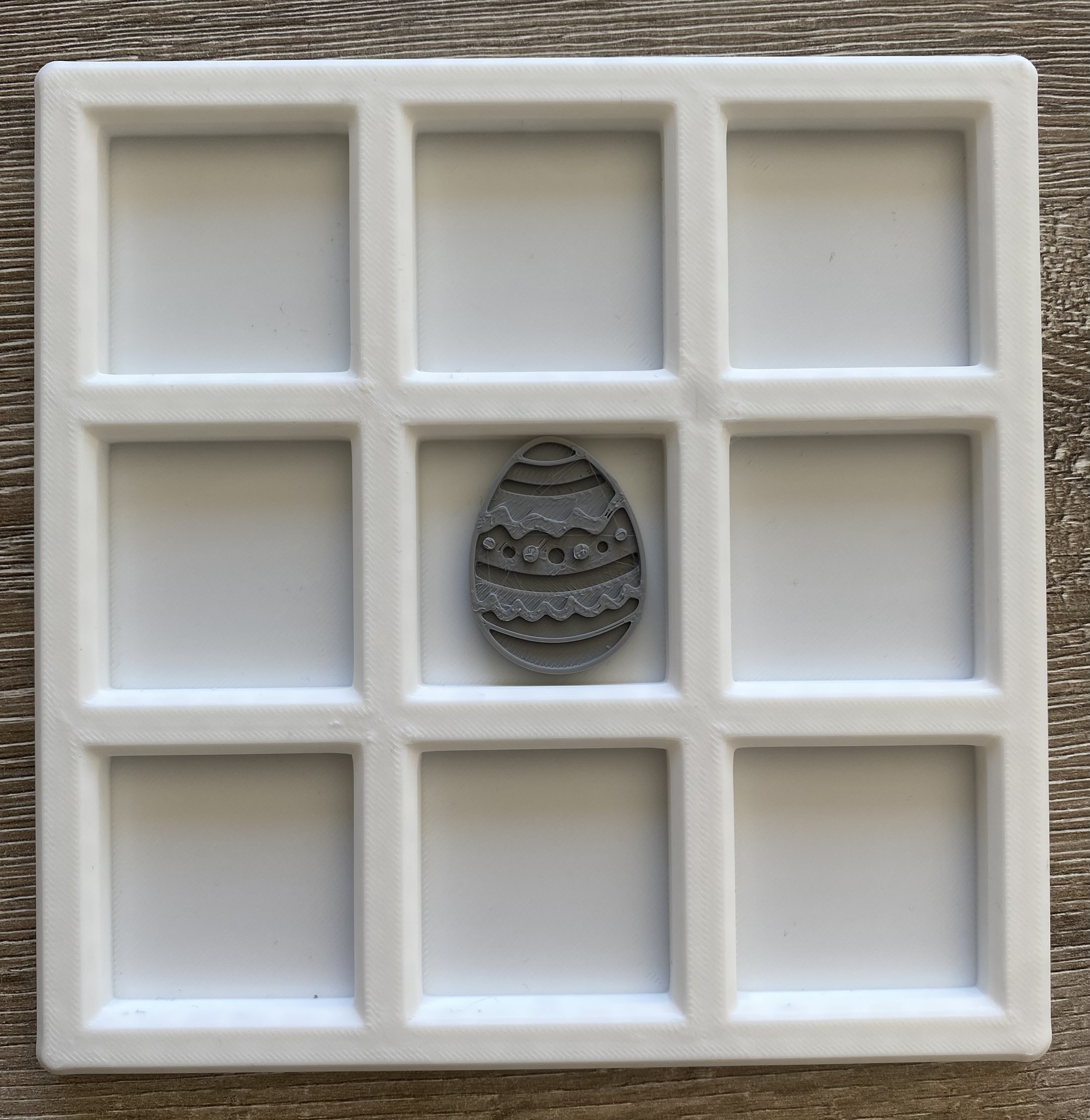 Miniatura 5 do modelo 3D Tic, tac, toe easter edition