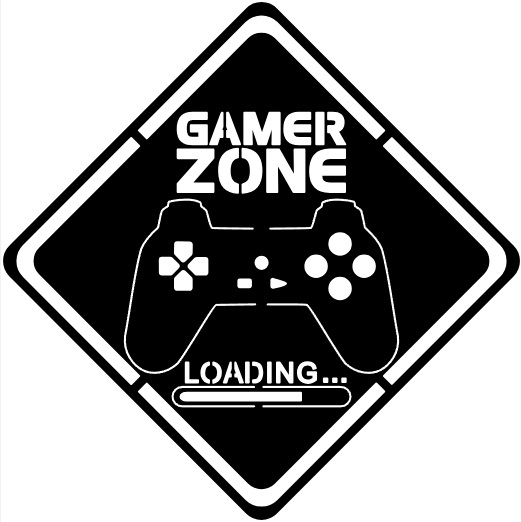 Wall art - Gamer zone