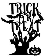 Wall art - Trick or treat