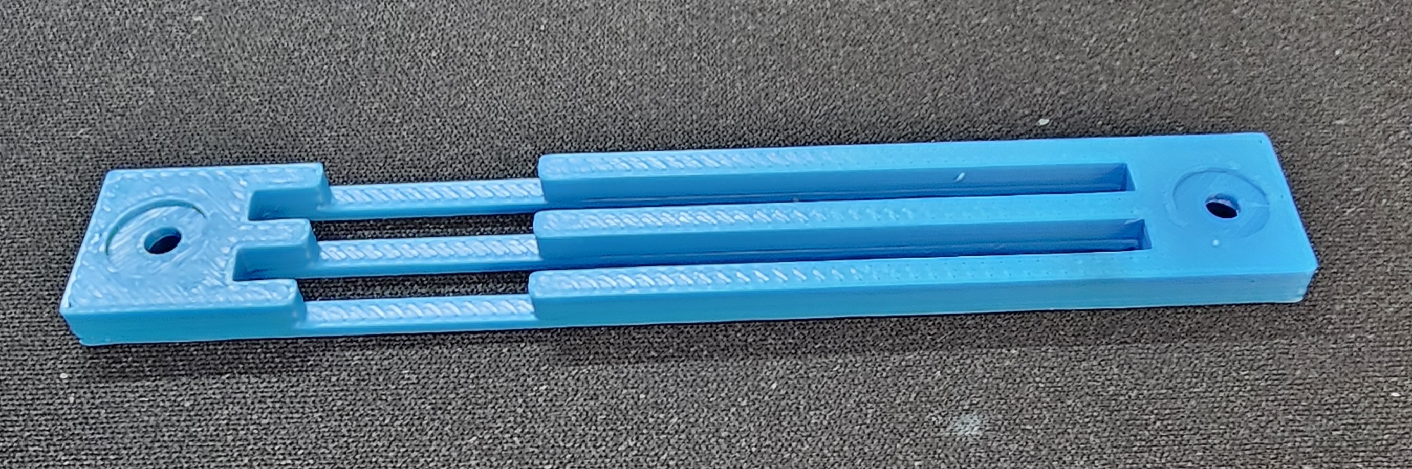 Genesis model 2 cartridge support with cut out for 3BPV2 (Triple Bypass)