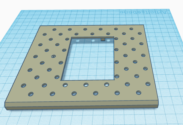 more ventalation top cover 3D Printable Mainboard Case