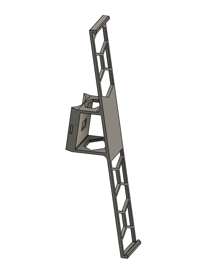 Mast/Pole mount for Sunyima PET 6V 7W Solar Panel 185x270mm