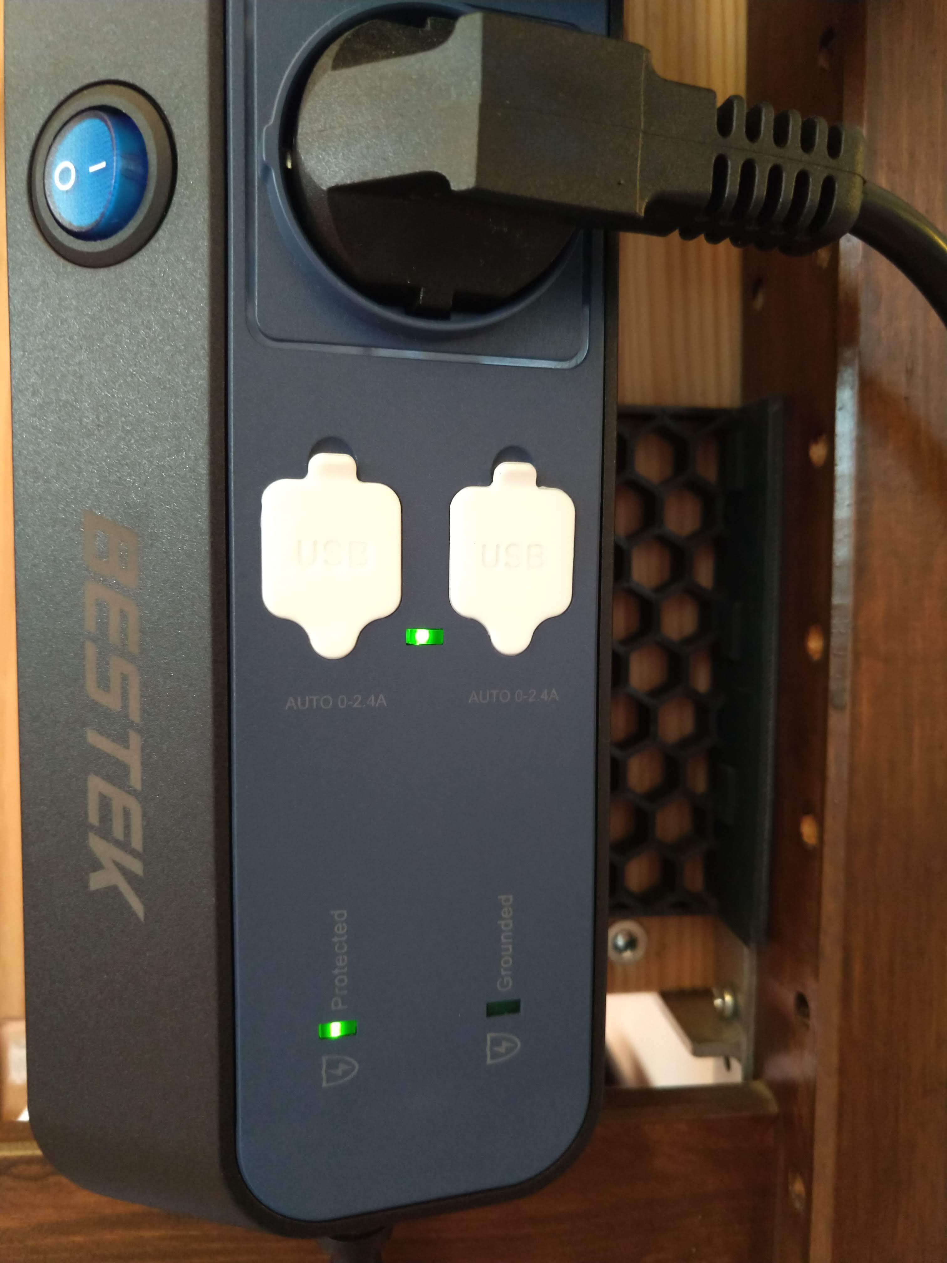 Bestek Power Plug Holder for Ikea IVAR Shelf System by ceres Download free STL model