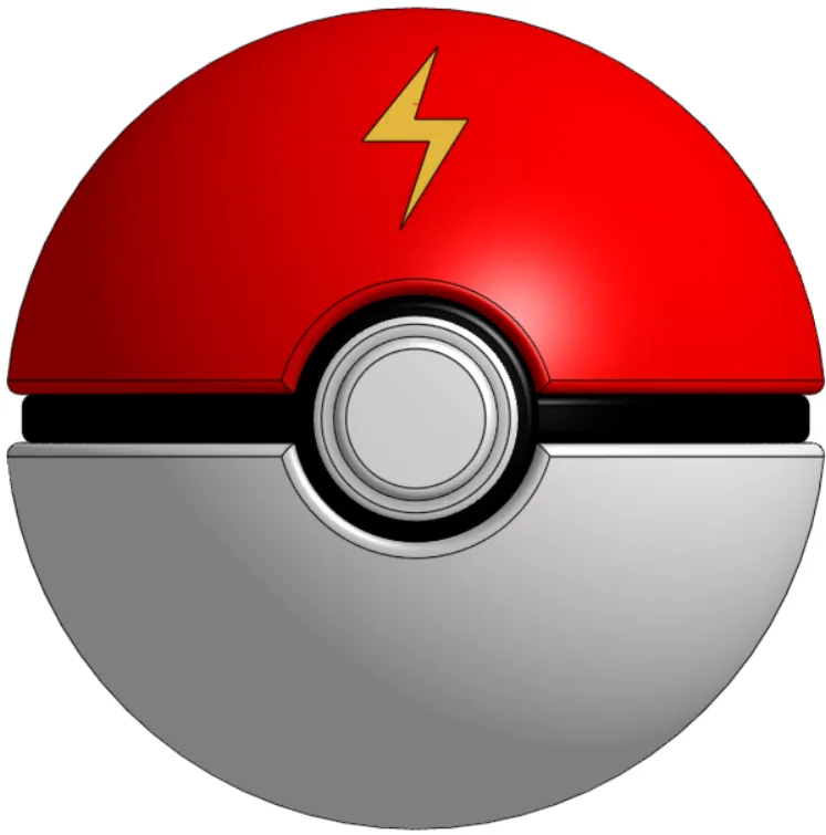 TV show Pokeballs by Chase | Download free STL model | Printables.com
