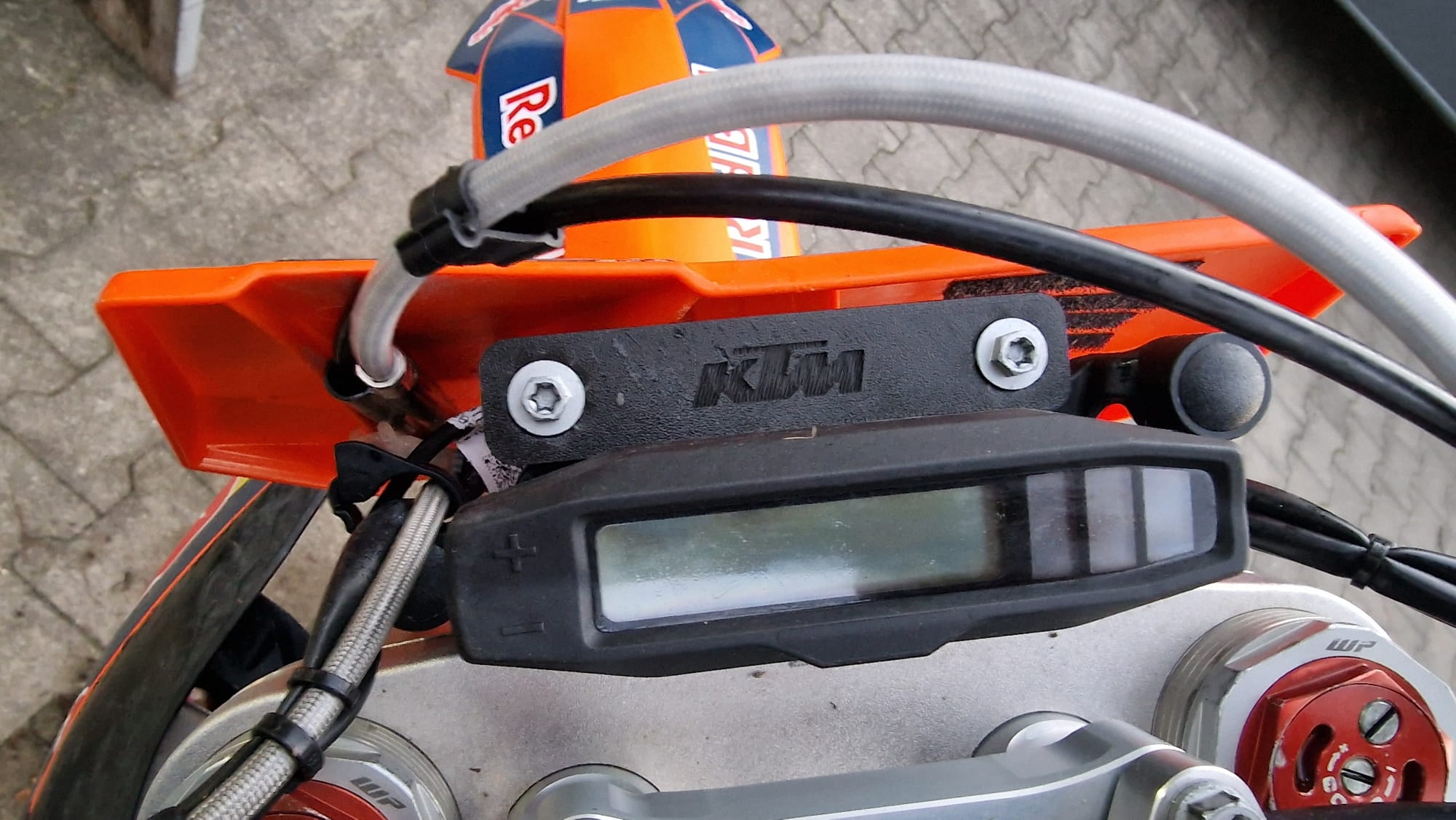Plastron holder for KTM HUSQVARNA ENDURO 2024
