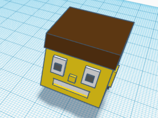 dummy13 funny square head