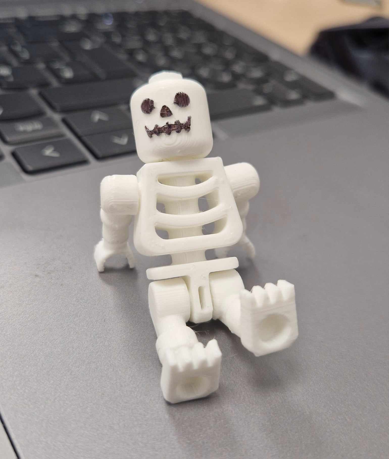 Lego Skeleton Figure Print In Place by Sviri123 Download free STL