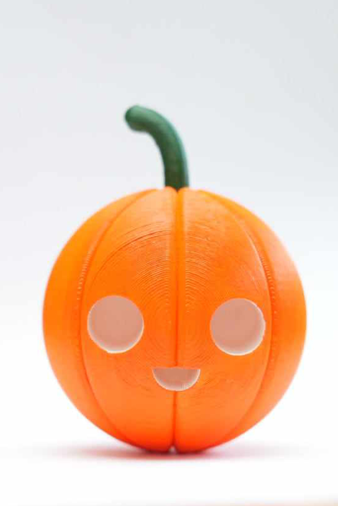 Pumpkin Cute Smiley - Easy Print and Assemble