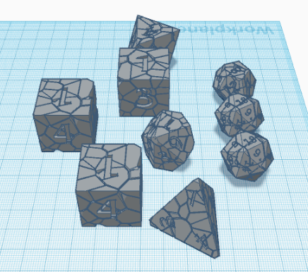 cracked dice set — thumbnail 3