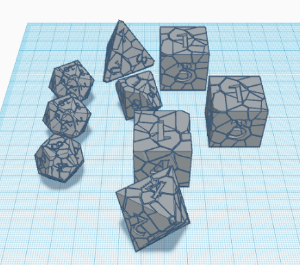 cracked dice set — thumbnail 4