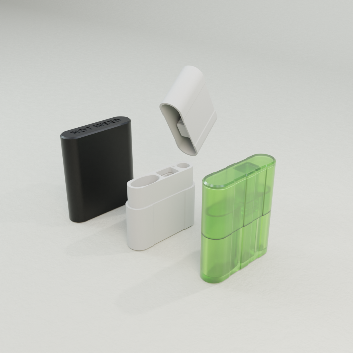 Yet another cigarette container