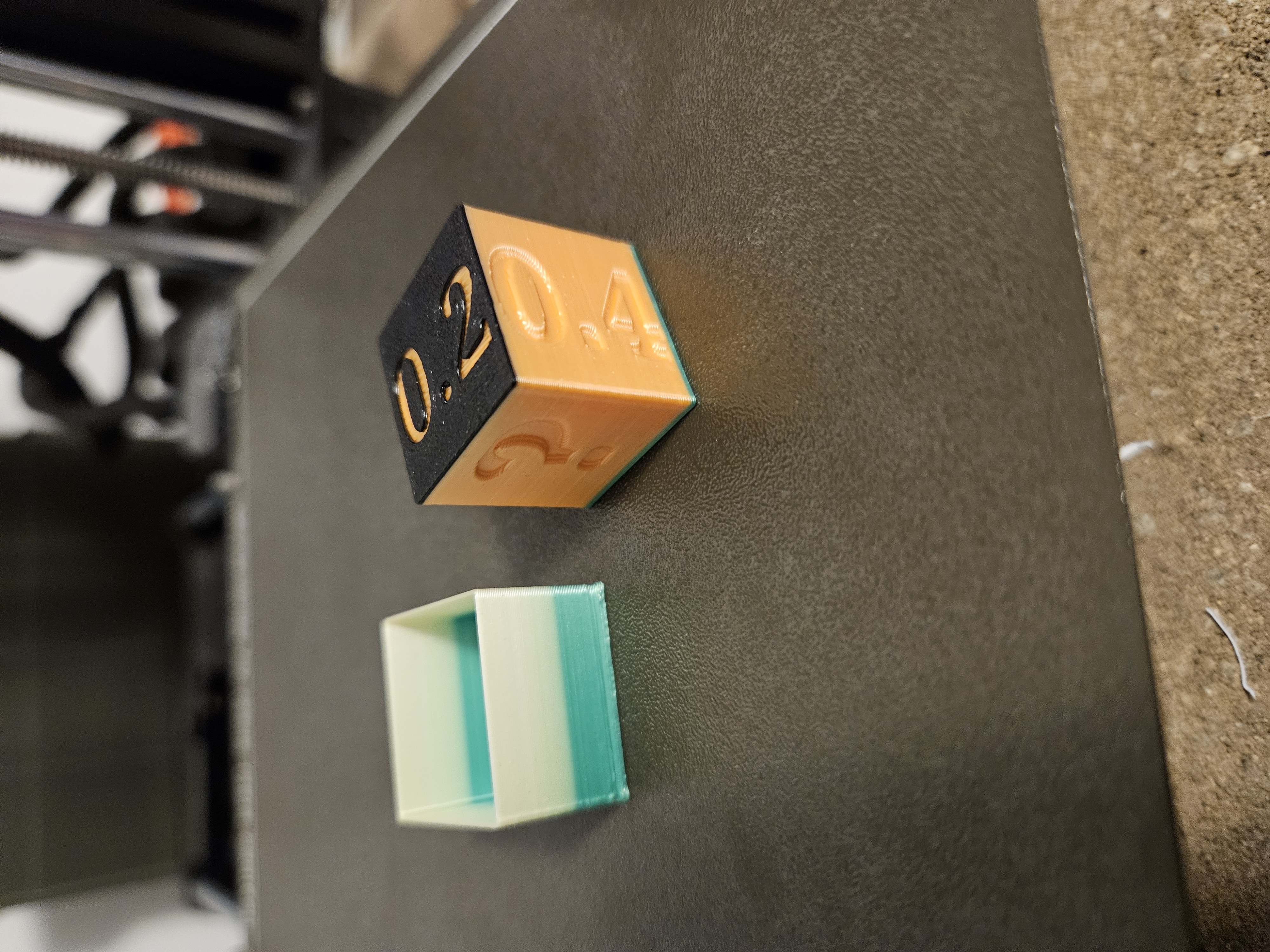 Nozzle Size Identifier/Reminder Cube