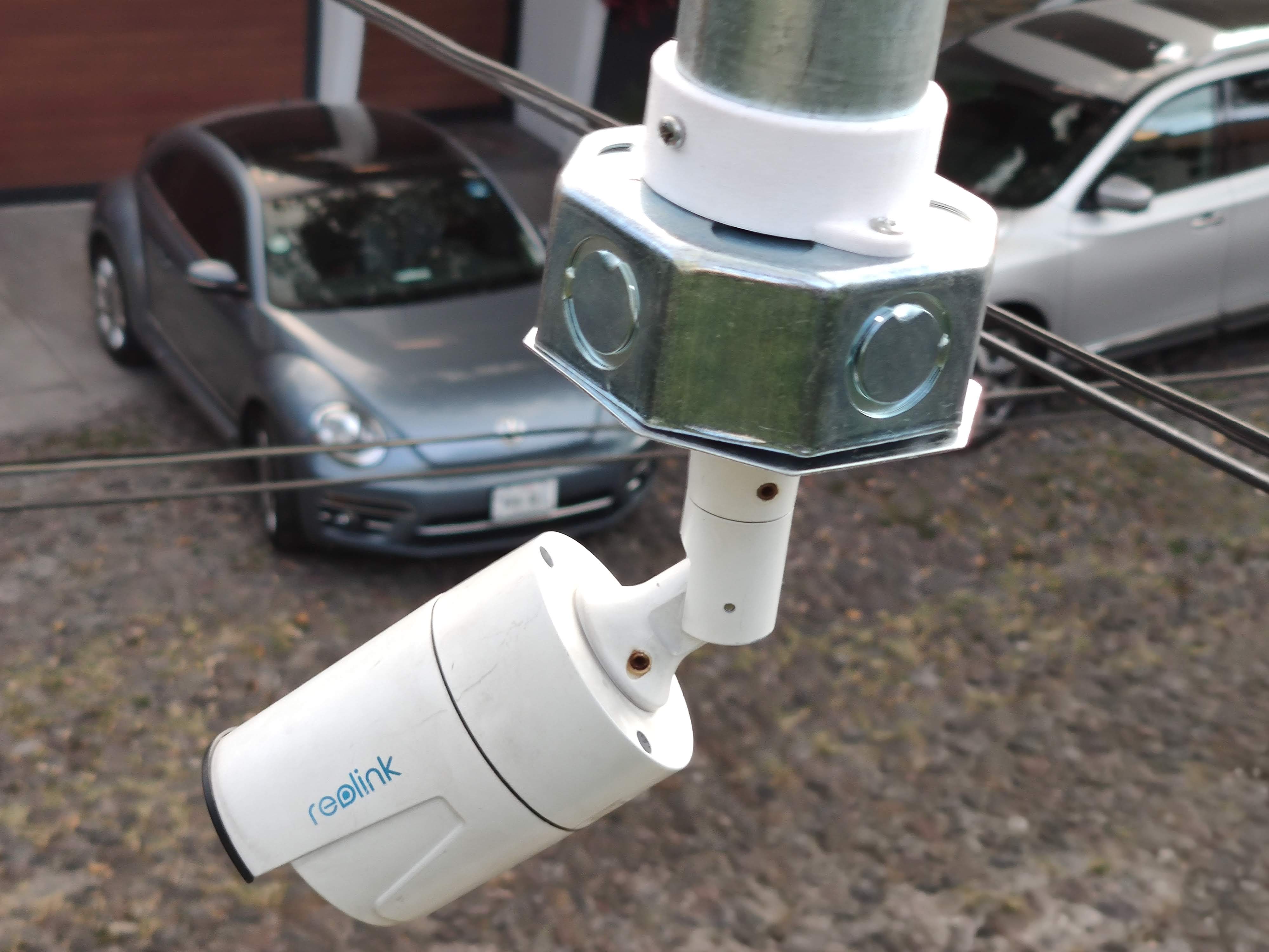 Security fence post coupling