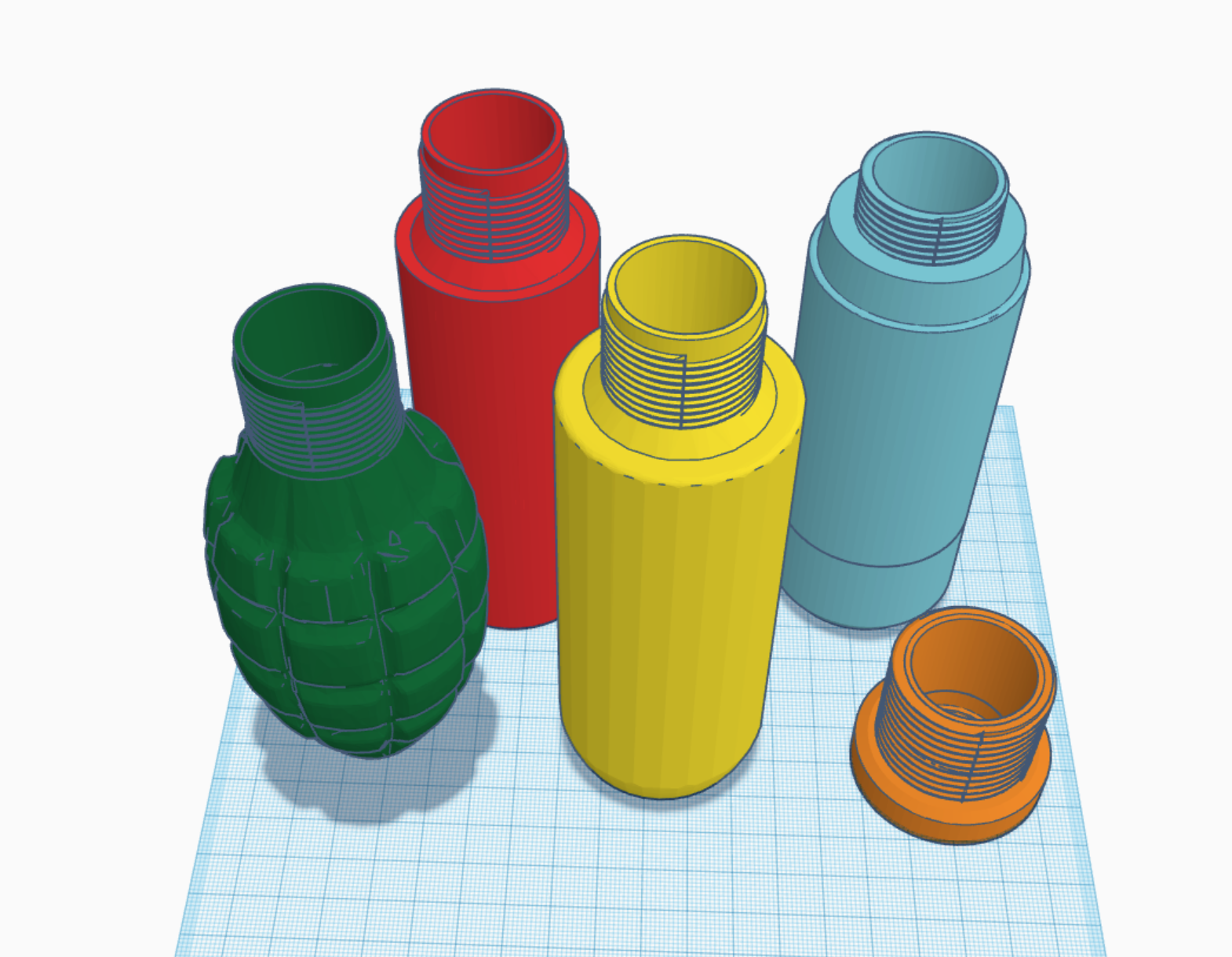 Airsoft ThunderB Grenade Project